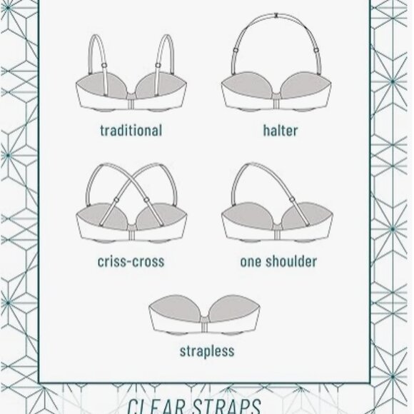 Vanity Fair Strapless Gel Touch Push Up Bra 34A White - Picture 2 of 6